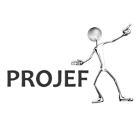 PROJEF logo, PROJEF contact details