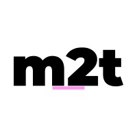 m2t logo, m2t contact details