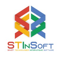 STInSoft logo, STInSoft contact details