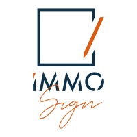 ImmoSign logo, ImmoSign contact details