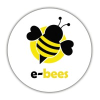 e-bees logo, e-bees contact details