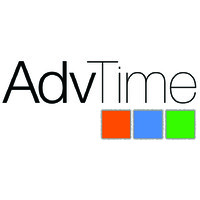 AdvTime logo, AdvTime contact details