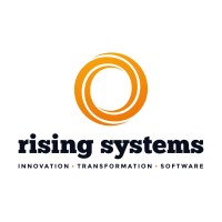 rising systems logo, rising systems contact details