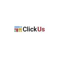 ClickUs logo, ClickUs contact details