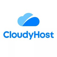 CloudyHost logo, CloudyHost contact details