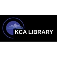 KCA Library logo, KCA Library contact details