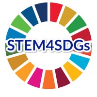 STEM4SDGs logo, STEM4SDGs contact details