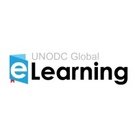 UNODC eLearning logo, UNODC eLearning contact details