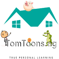 TomToons.ng logo, TomToons.ng contact details