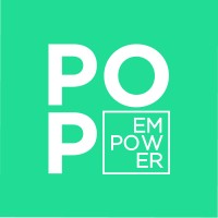 POP Empower logo, POP Empower contact details