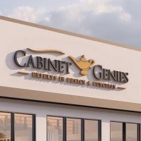 Cabinet Genies logo, Cabinet Genies contact details