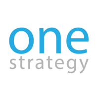 One Strategy logo, One Strategy contact details