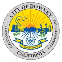 City of Downey logo, City of Downey contact details