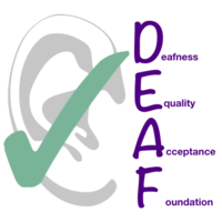 Deafness Equality Acceptance Foundation logo, Deafness Equality Acceptance Foundation contact details