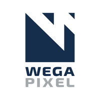 WegaPixel logo, WegaPixel contact details