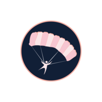 Pink Parachute logo, Pink Parachute contact details