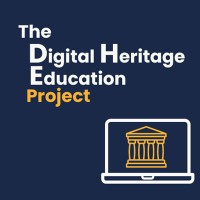 The Digital Heritage Education Project logo, The Digital Heritage Education Project contact details