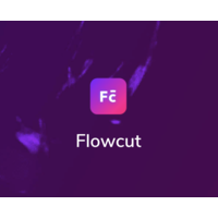 FlowCut logo, FlowCut contact details