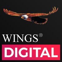 Wings Digital logo, Wings Digital contact details