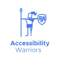 Accessibility Warriors logo, Accessibility Warriors contact details