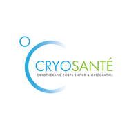 CryoSanté logo, CryoSanté contact details