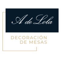 A DE LOLA - DECORACIÓN DE MESAS logo, A DE LOLA - DECORACIÓN DE MESAS contact details