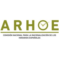 ARHOE - Comisión Nacional para la Racionalización de los Horarios Españoles logo, ARHOE - Comisión Nacional para la Racionalización de los Horarios Españoles contact details