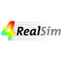 4RealSim logo, 4RealSim contact details