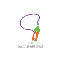 The Slate Center logo, The Slate Center contact details