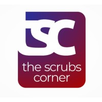 The Scrubs Corner logo, The Scrubs Corner contact details