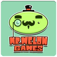 Mr. Melon Games logo, Mr. Melon Games contact details