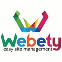 Webety logo, Webety contact details