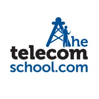 The Telecom School logo, The Telecom School contact details