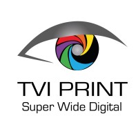 TVI Print logo, TVI Print contact details