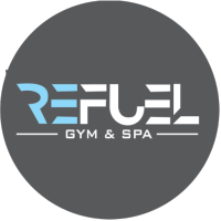 Refuel gym & spa logo, Refuel gym & spa contact details