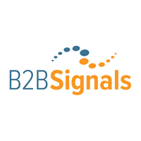 B2BSignals logo, B2BSignals contact details