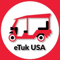 eTuk USA logo, eTuk USA contact details