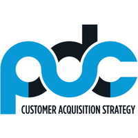 PDC | customer acquisition logo, PDC | customer acquisition contact details