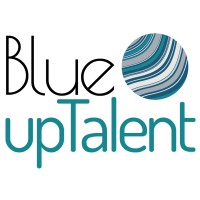 BlueupTalent logo, BlueupTalent contact details