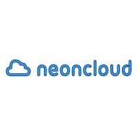 NeonCloud logo, NeonCloud contact details