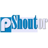 pShoutor logo, pShoutor contact details