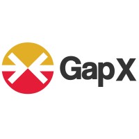 GapX logo, GapX contact details