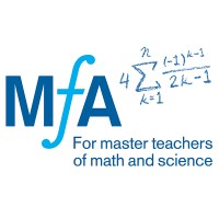 Math for America logo, Math for America contact details