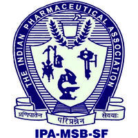 'Indian Pharmaceutical Association Maharashtra State Branch Students''​ Forum' logo, 'Indian Pharmaceutical Association Maharashtra State Branch Students''​ Forum' contact details