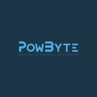 PowByte logo, PowByte contact details