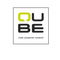 QUBE constructora. logo, QUBE constructora. contact details