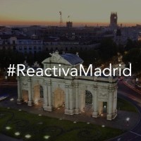 #ReactivaMadrid logo, #ReactivaMadrid contact details