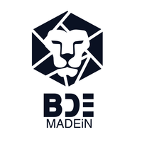 BDE MADE IN logo, BDE MADE IN contact details