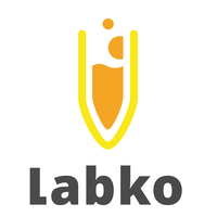 LABKO logo, LABKO contact details