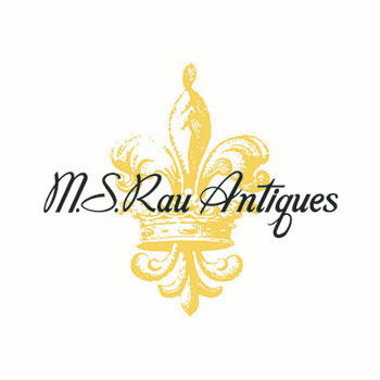 M.S. Rau Antiques logo, M.S. Rau Antiques contact details